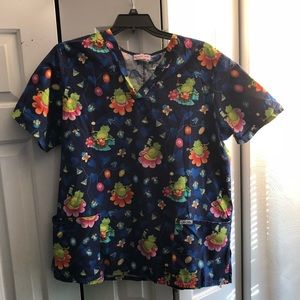 Uniform top with Frogs